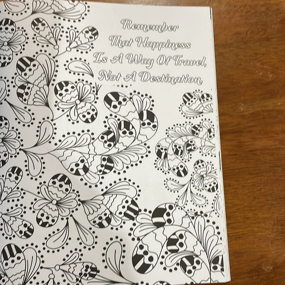 Creative Charm Coloring Book Adults Stress Relief - Picture 7 of 9